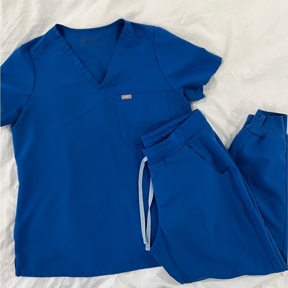 Blue Scrub Set- Royal Blue